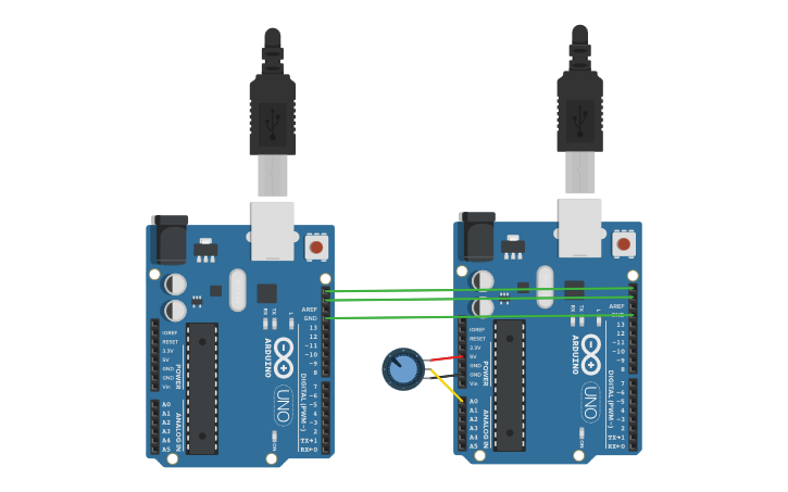 Circuit design Pressure Sensor - Tinkercad