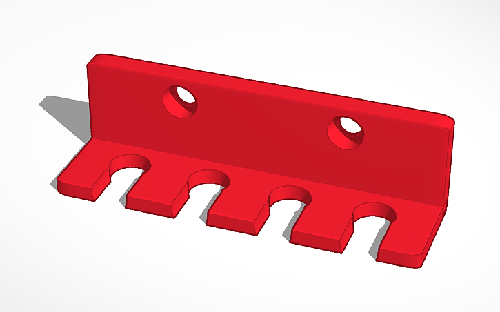 3D design Toothbrush holder - Tinkercad