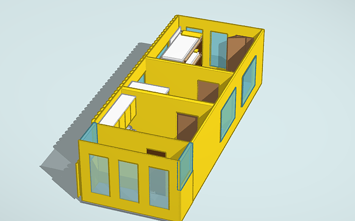 3D design Copy of Interior Design Challenge - Tinkercad
