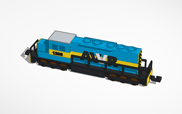 3D design AWVR 1206 (IMPROVED) - Tinkercad