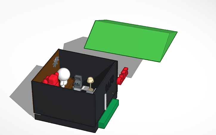 3D design Dazzling Trug - Tinkercad