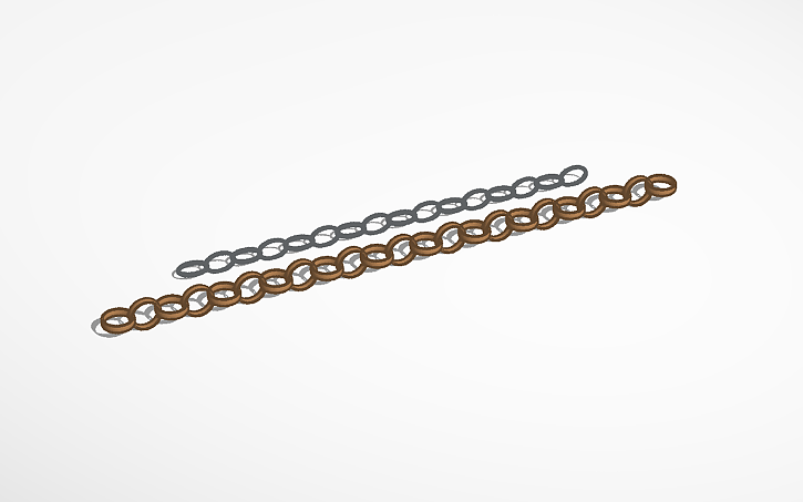 flexible chaining without external libraries free... 3D design Copy of How chains DON’T work 3 (sim lab) - Tinkercad