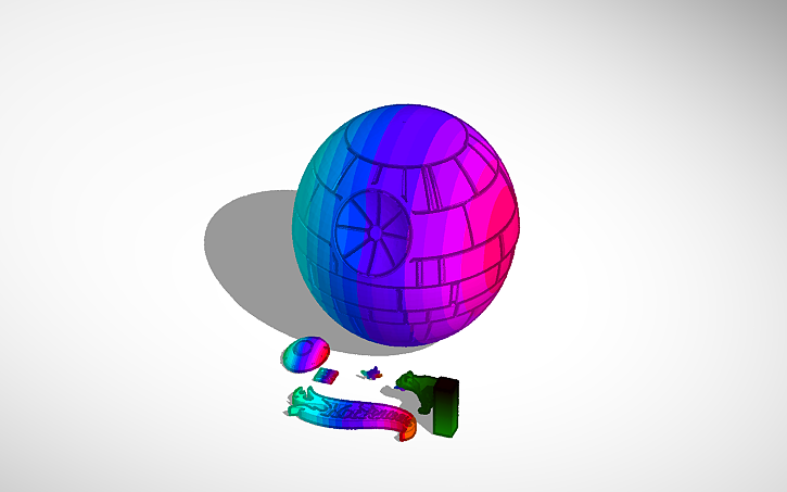 3D design gradient service - Tinkercad