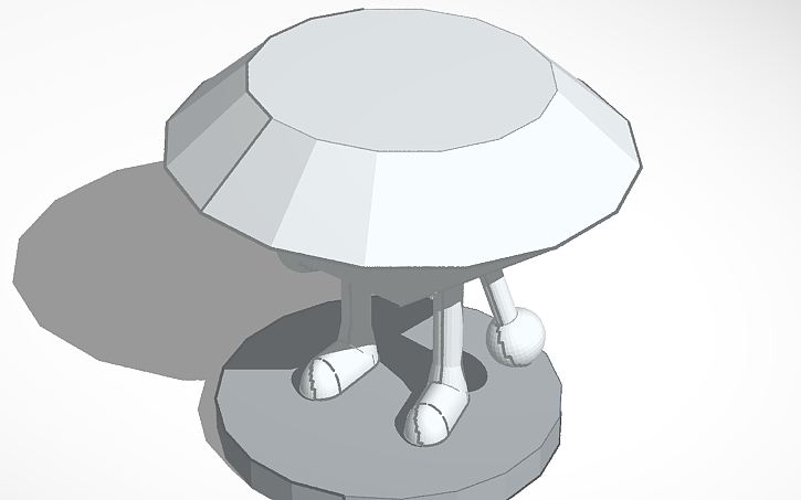Bfdi Ruby Template 3D design Ruby BFDI model - Tinkercad