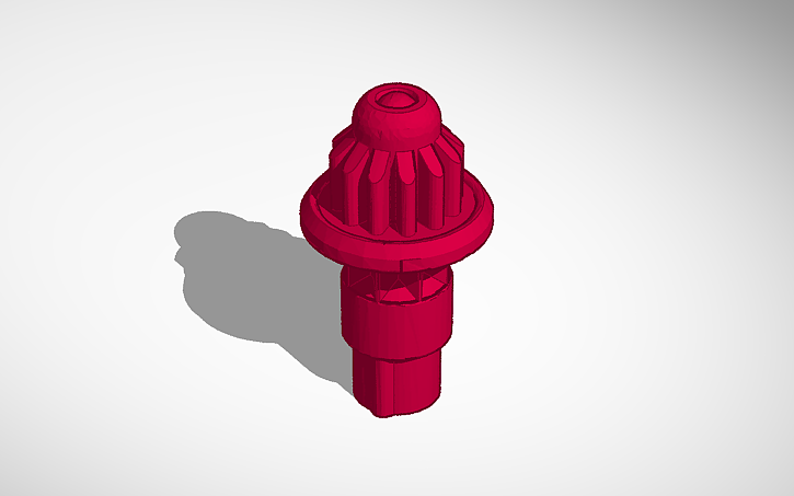 Beyblade Unity Project 3D design Beyblade X- low Unity Bit and high Unity Bit - Tinkercad