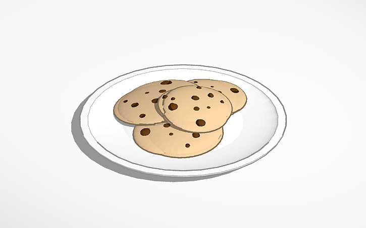 3D design Scrumptious Cookies - Tinkercad