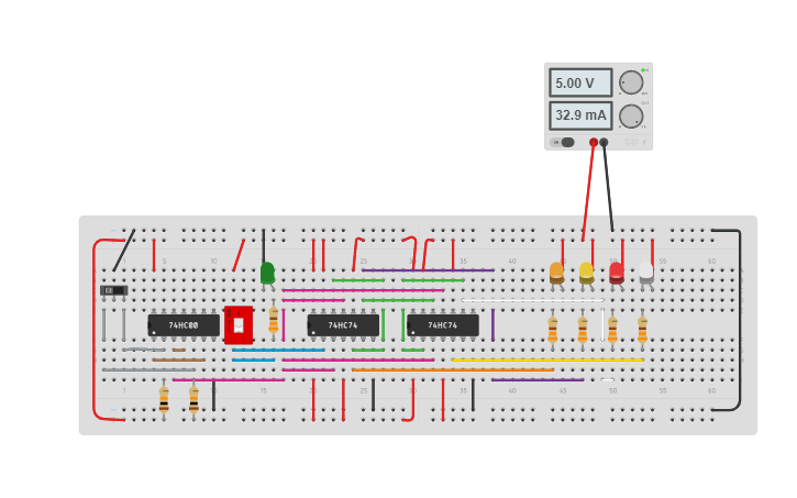 Circuit design 1 Practical 4 - Tinkercad