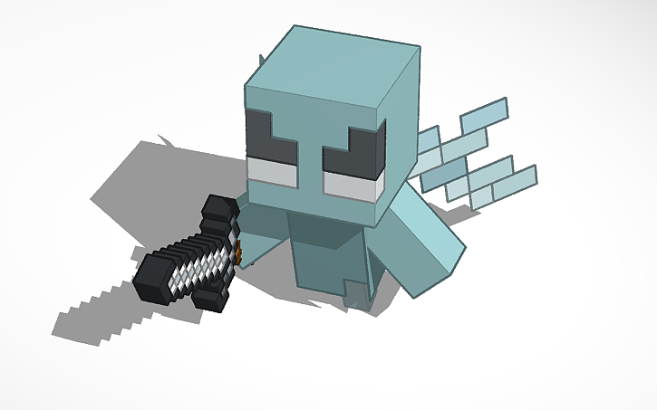 3D design The New Minecraft Vex - Tinkercad
