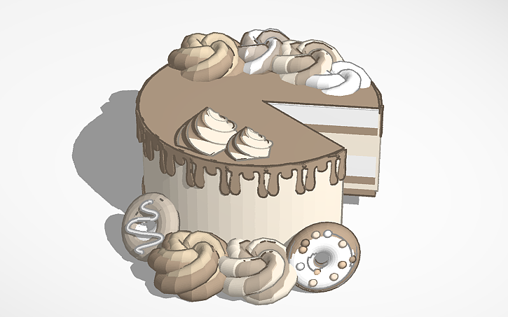 3D design ˚₊۶ৎ˙⋆ cake