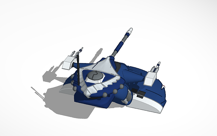 3D design CIS AAT Battle Tank - Tinkercad