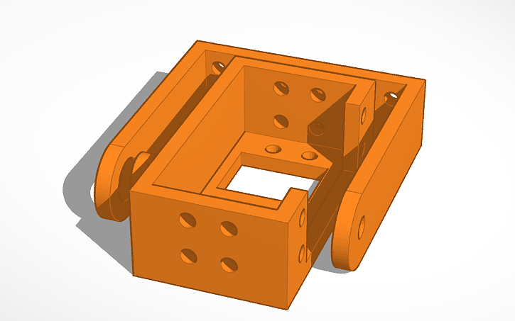 3D design Servo Bracket V7 - Tinkercad