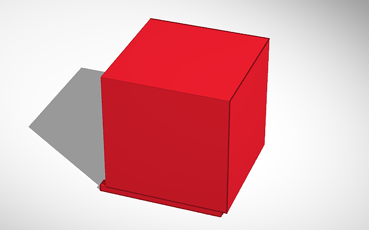 3D design Collapsable Cubes - Tinkercad