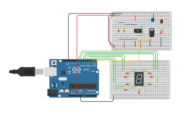 Circuit design Micro 3 - Tinkercad