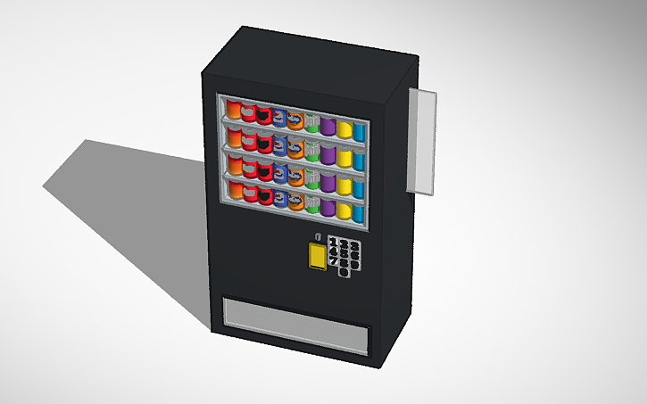 3D design Vending machine - Tinkercad
