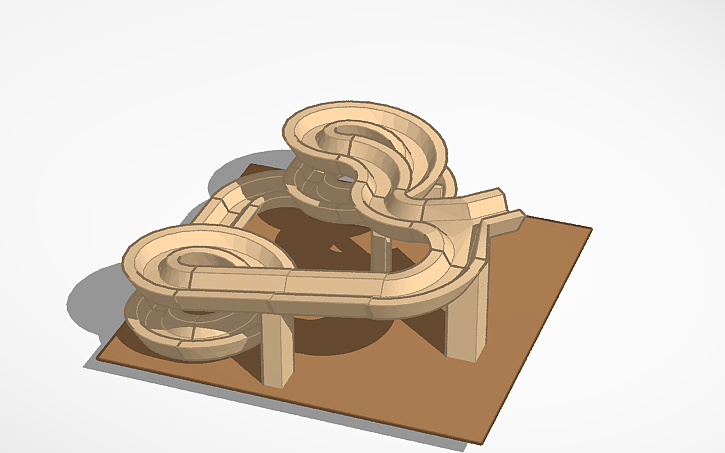 3D design Marble run - Tinkercad