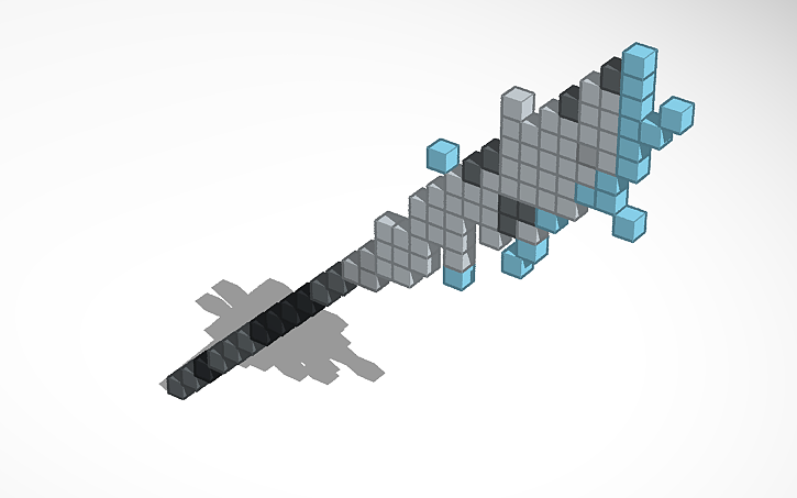 3D design Blade - Tinkercad