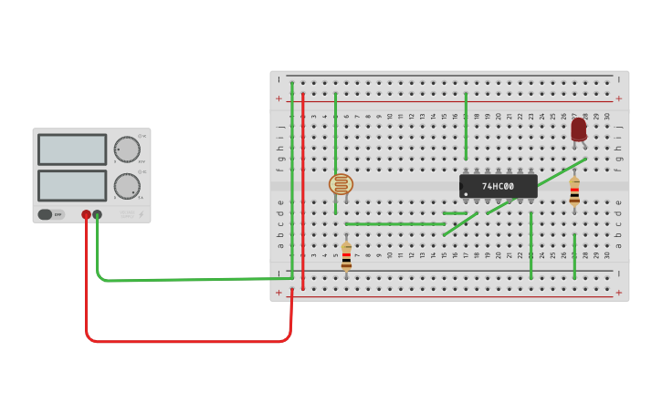 Circuit design Detector - Tinkercad
