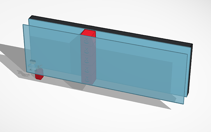3D design Copy of 2D video game base (sim lab) - Tinkercad