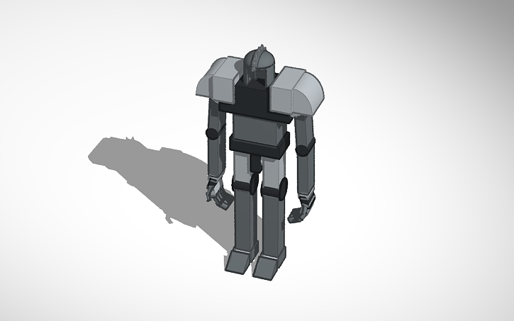 3D design simple robot - Tinkercad
