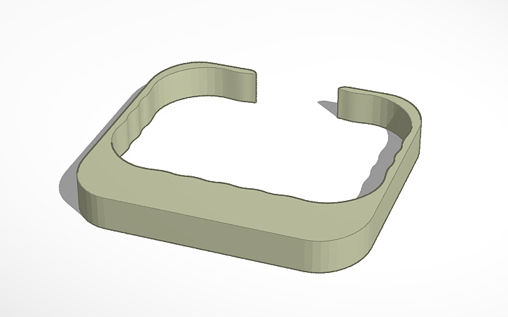 3D design Downspout Support - Tinkercad
