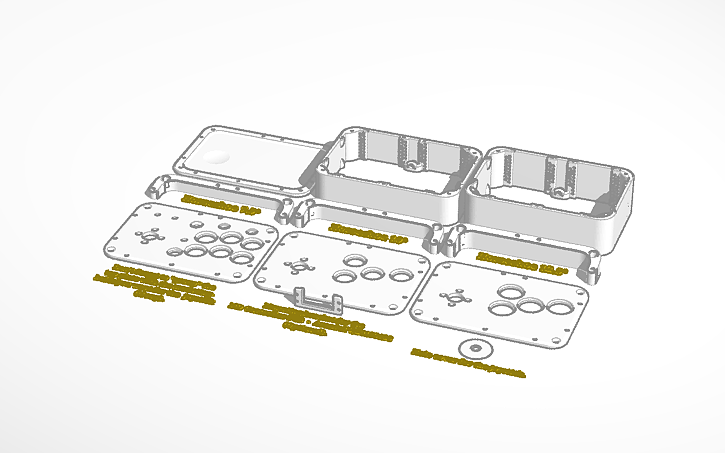 【Tink☆】 Zhixalom's Arcade-Board Joystick - Tinkercad