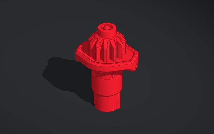Trans Point Bit 3D design Trans Point bit Beyblade X - Tinkercad
