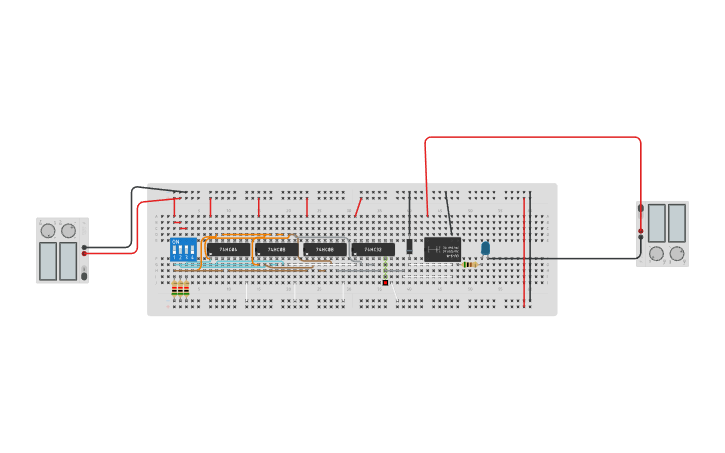 Circuit design practica 4 - Tinkercad