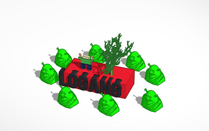 3D design logan paul - Tinkercad