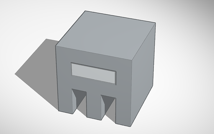 3D design GD/Geometry Dash Base after Base icon template - Tinkercad