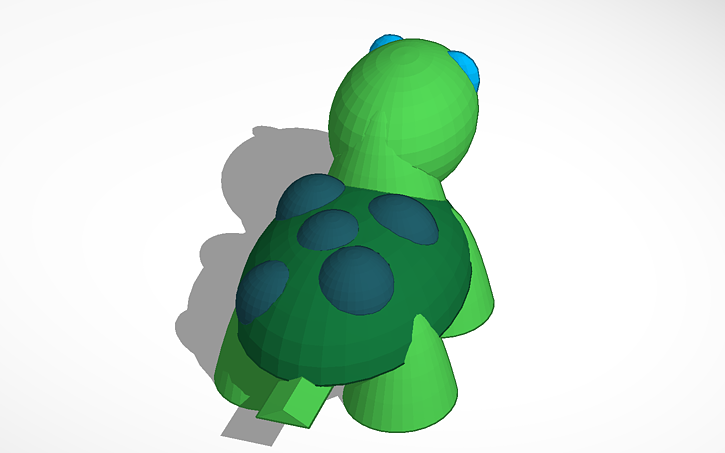 3D design Turtle - Tinkercad
