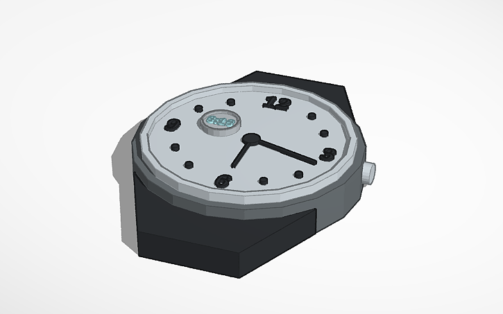 3D design Watch - Tinkercad