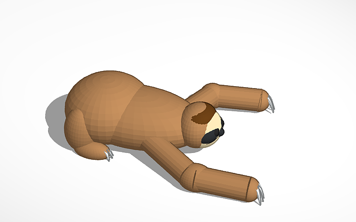 Arduino Sloth 3D design Sloth - Tinkercad
