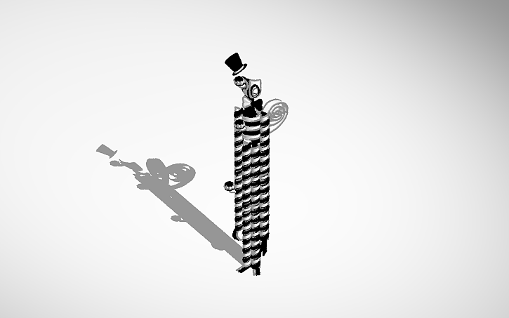 3D design Tinkersona ribbies current state - Tinkercad