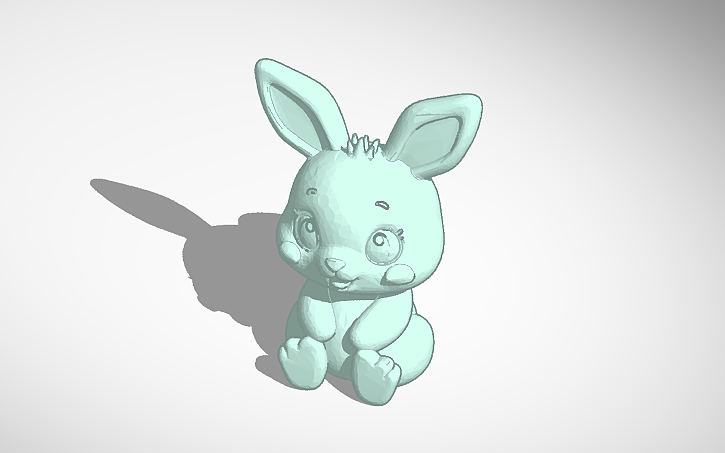 3D design Cute Bunny - Tinkercad