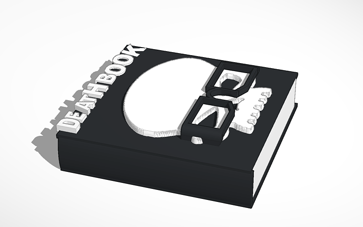3D design Copy of book - Tinkercad