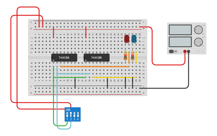 Circuit design 1 Practical 2 - Tinkercad