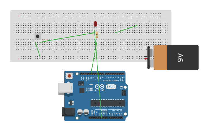 Circuit design test - Tinkercad