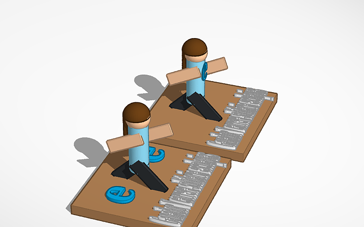 3D design Practica 3 Tinkercard Javier Robledo - Tinkercad