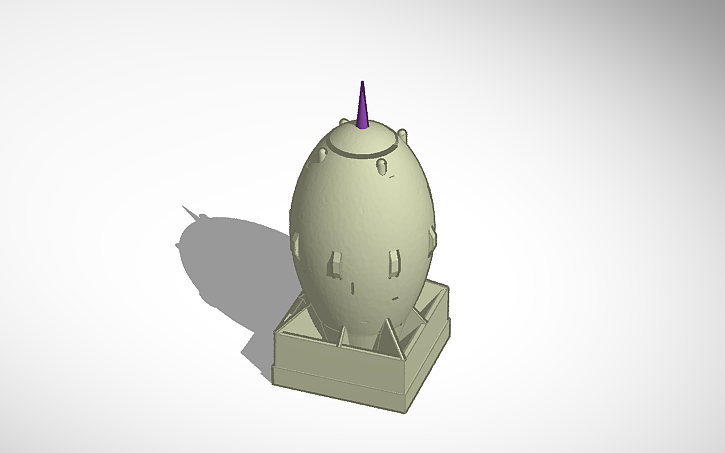 3D design Nuke - Tinkercad