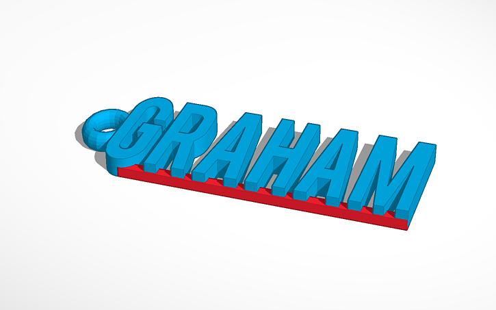 3D design graham - Tinkercad
