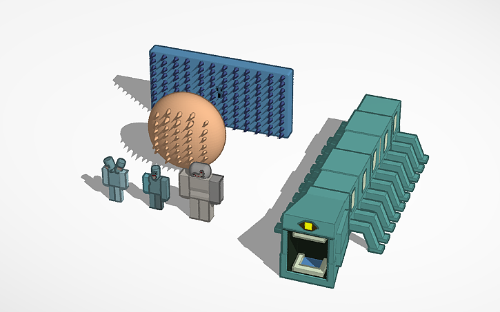 Transfigured Human Compressed 3D design Transfigured Humans (Idle Transfiguration) - Tinkercad