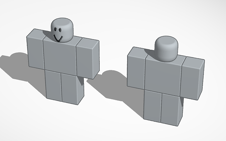 Roblox Rig Side R6 3D design Roblox Rig (R6) - Tinkercad