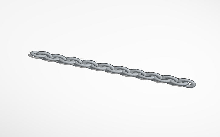 3D design Sim Lab Interactive Chain - Tinkercad