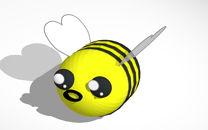3D design bee - Tinkercad