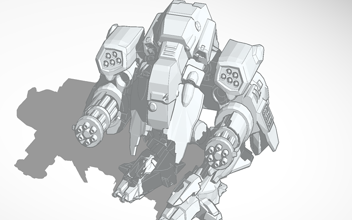 3D design ROBOT - Tinkercad