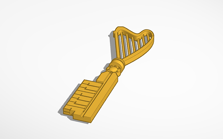 3D design Orchestra Key Locke & Key - Tinkercad