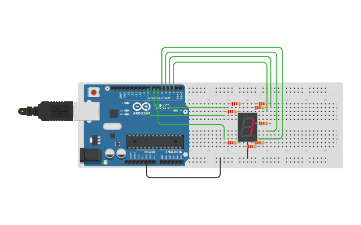 Tinker Card Arduino Circuit design Arduino - Tinkercad