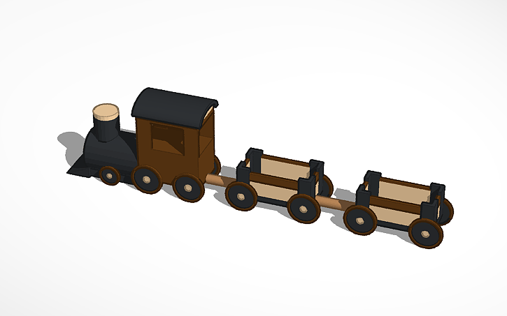 3D design NTI #21: The TRAIN - Tinkercad
