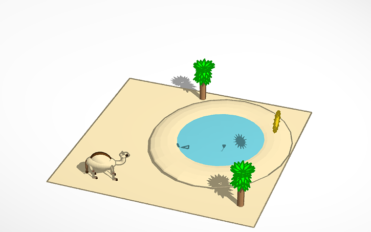 3D design Animal-Camel - Tinkercad