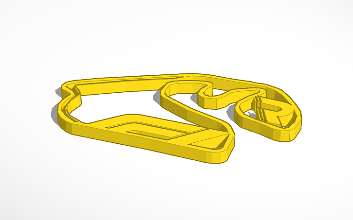 3D design INTERLAGOS FSR 1 - Tinkercad
